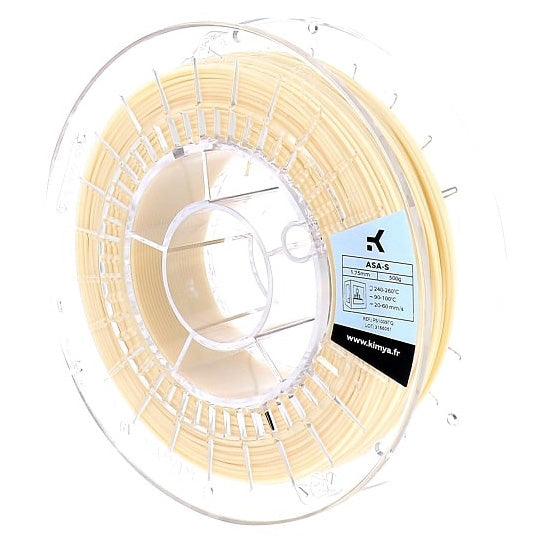 Kimya ASA Filament - 1.75mm - Natural - 500g Spool