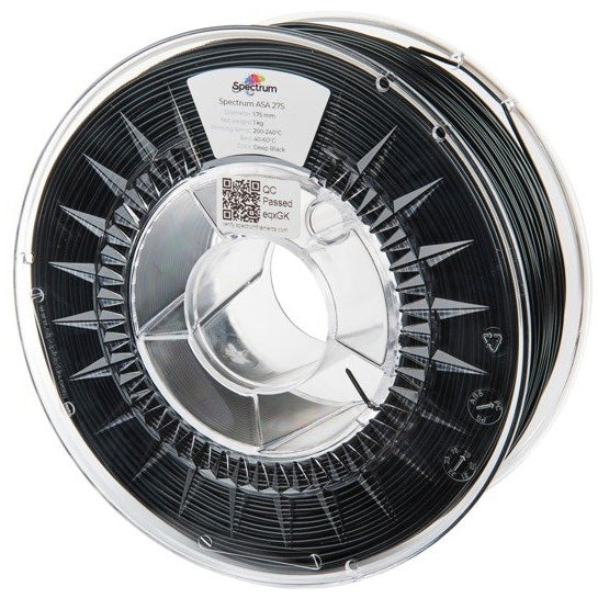 Spectrum ASA 275 - 1.75mm - Deep Black - 1kg Spool