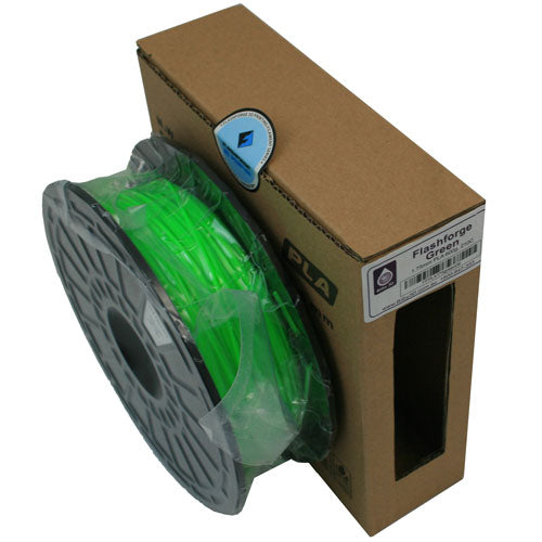 PLA Filament - 1.75mm - Dark Green - 600g Spool - FlashForge Compatible