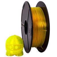 PETG Filament - 1.75 mm - Yellow - 600g Spool - FlashForge Compatible
