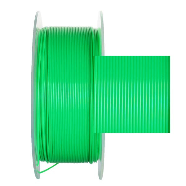 PLA Filament - 1.75mm - Fluro Green - 1kg Spool