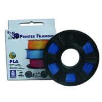 PLA Filament - 1.75mm - Fluro Blue - 200g Spool