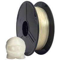 PLA Filament - 1.75mm - Natural - 600g Spool - FlashForge Compatible