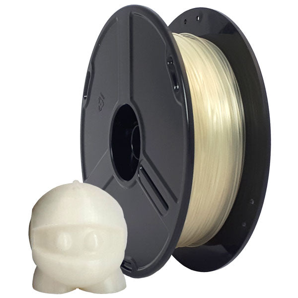 PLA Filament - 1.75mm - Natural - 600g Spool - FlashForge Compatible
