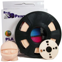 PLA Filament - 1.75mm - Skin Tone (Pink) - 200g Spool - UNTIL SOLD OUT