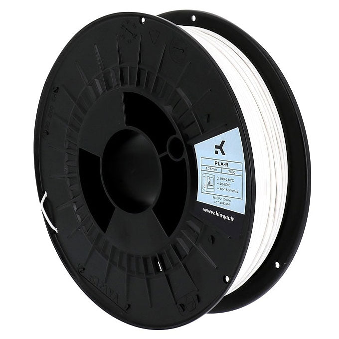 Kimya White Recycled PLA - 1.75mm - 750g spool