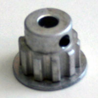 Timing Pulley - XL pitch, 10 teeth, Single Flange
