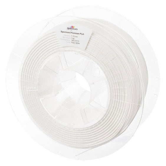 PLA Filament - 1.75mm - White - 1kg Spool