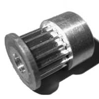 Timing Pulley - GT-2, 20 teeth, twin flange