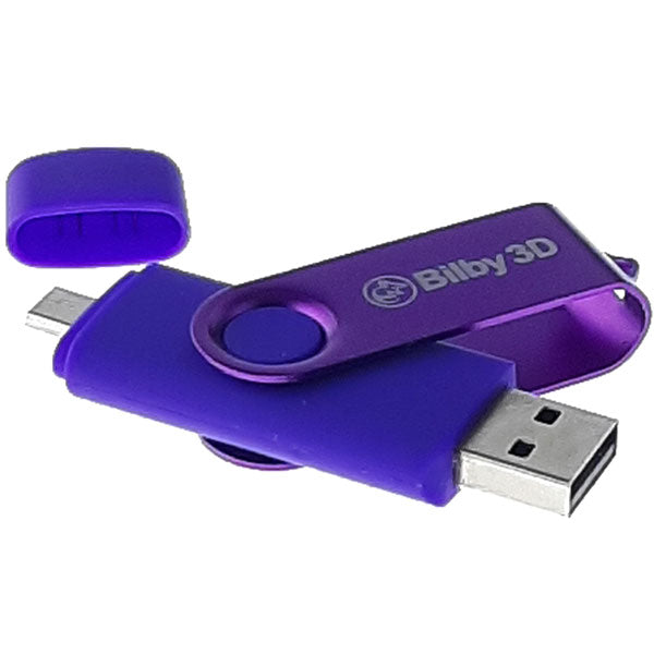 Bilby3D USB Flash Drive - 4 Gb