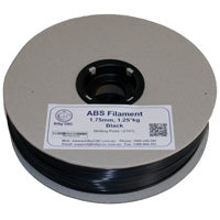 ABS Filament - 1.75mm - Black - 1kg Spool