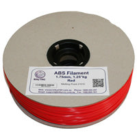ABS Filament - 1.75mm - Red - 1kg Spool