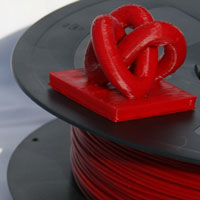 ABS Filament - 1.75mm - Red - 1kg Spool