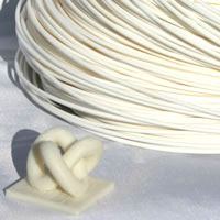 ABS Filament - 3mm - White - 1kg Spool