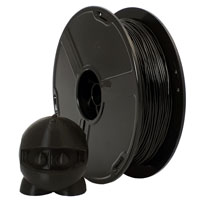 Flexible (rubber like) Filament - 1.75mm - Black - 600g Spool