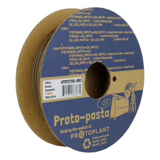 HTPLA - 1.75mm - Bronze - 500g Spool