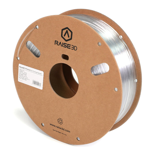 Raise3D Premium PC Filament - 1.75mm - Transparent - 1kg Spool