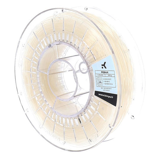 Kimya PEBA-S Filament - 1.75mm - Natural - 500g Spool
