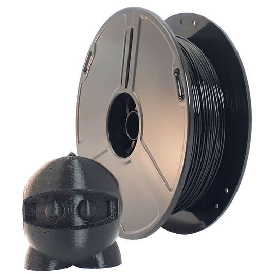 PETG Filament - 1.75 mm - Black - 600g Spool - FlashForge Compatible