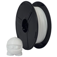 PETG Filament - 1.75 mm - White - 600g Spool - FlashForge Compatible