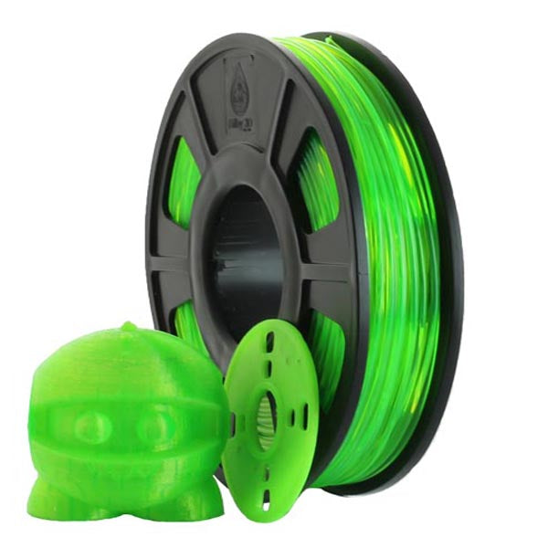 PETG Filament - 1.75 mm - Green - 200g Spool