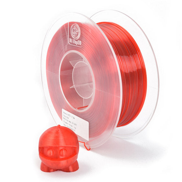 PETG Filament - 1.75 mm - Red - 1kg Spool