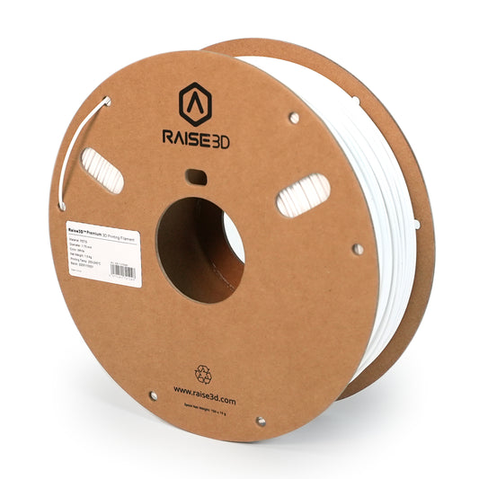 Raise3D Priemium PETG - 1.75mm - White - 1kg Spool