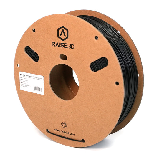 Raise3D Priemium PETG - 1.75mm - Black - 1kg Spool