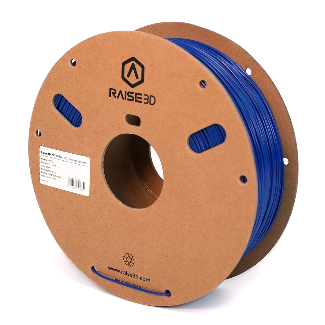 Raise3D Priemium PETG - 1.75mm - Blue - 1kg Spool
