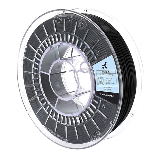 Kimya PETG-S Filament - 1.75mm - Black - 750g Spool