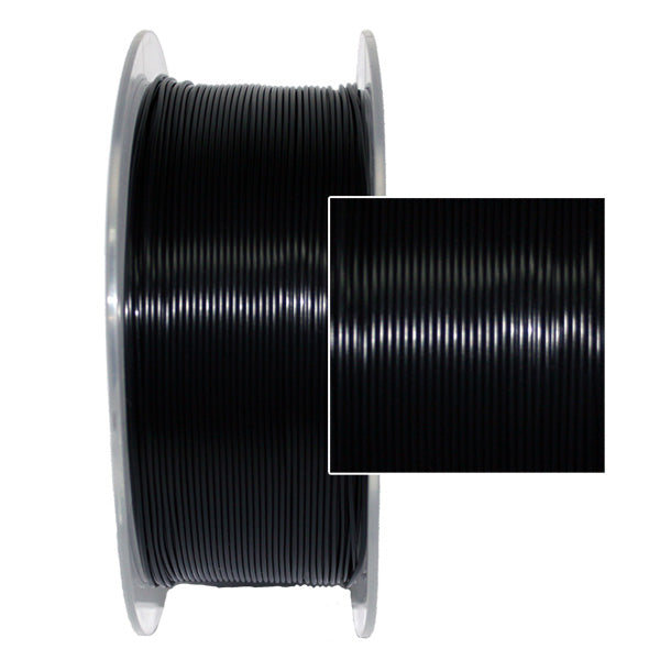 PLA Filament - 1.75mm - Black - 1kg spool