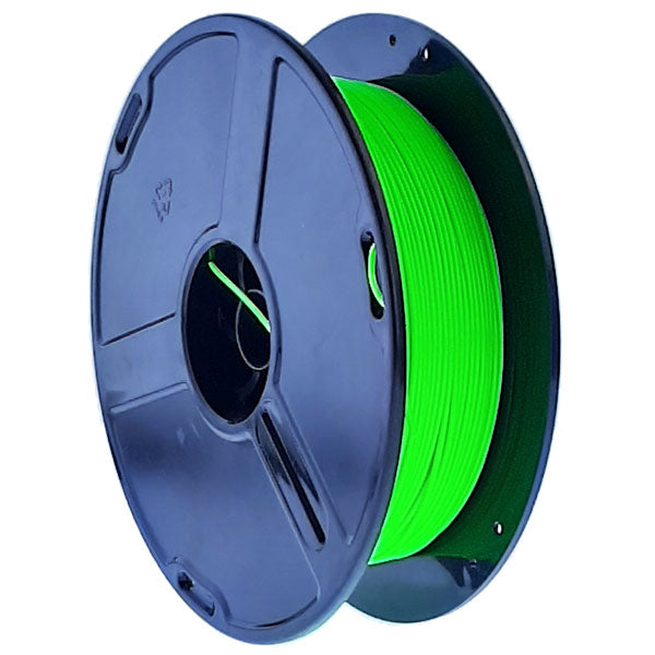 PLA Filament - 1.75mm - Fluoro Green - 600g Spool - FlashForge Compatible