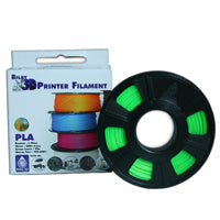 PLA Filament - 1.75mm - Fluro Green - 200g Spool
