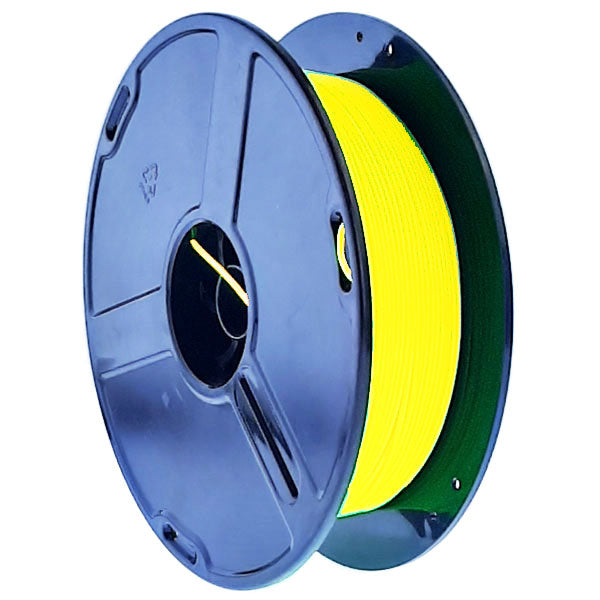 PLA Filament - 1.75mm - Fluoro Yellow - 600g Spool - FlashForge Compatible