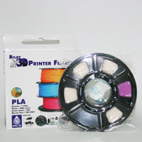 PLA Filament - 1.75mm - Light change White to Purple - 200g Spool