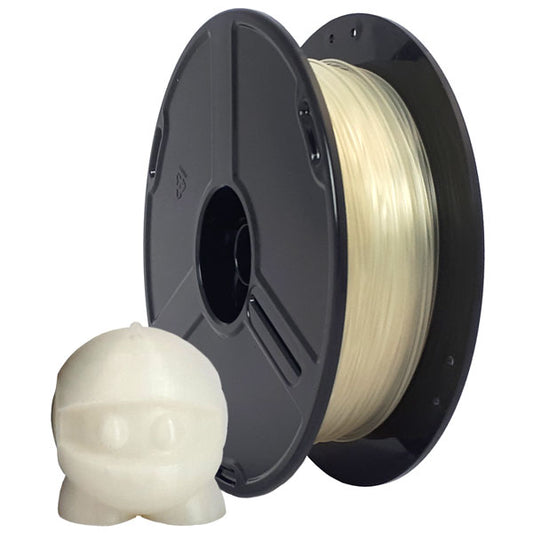 PLA Filament - 1.75mm - Natural - 600g Spool - FlashForge Compatible