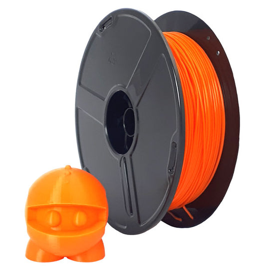 PLA Filament - 1.75mm - Orange - 600g Spool - FlashForge Compatible