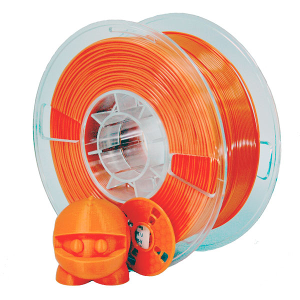 PLA Filament - 1.75mm - (solid) Orange - 1kg Spool