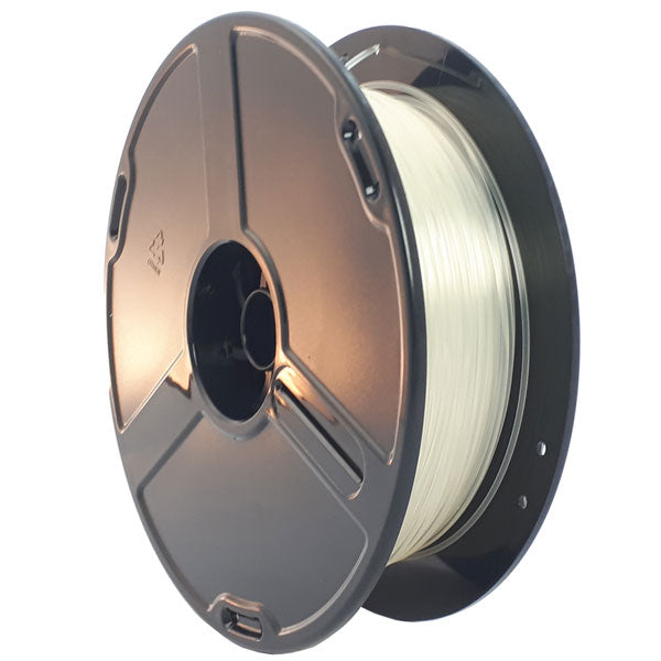 PLA Filament - 1.75mm - Transparent - 600g Spool - FlashForge Compatible