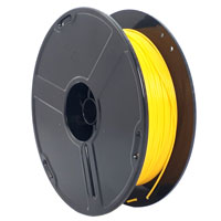 PLA Filament - 1.75mm - Yellow - 600g Spool - FlashForge Compatible