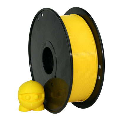 PLA Filament - 1.75mm - Yellow - 1kg Spool
