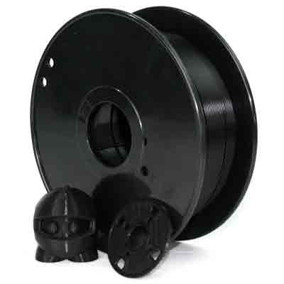 PLA Filament - 1.75mm - Black - 1kg spool