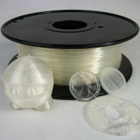 PLA Filament - 1.75mm - Transparent - 1kg Spool