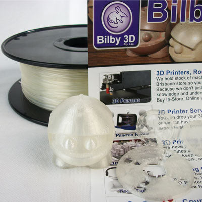 PLA Filament - 1.75mm - Transparent - 1kg Spool