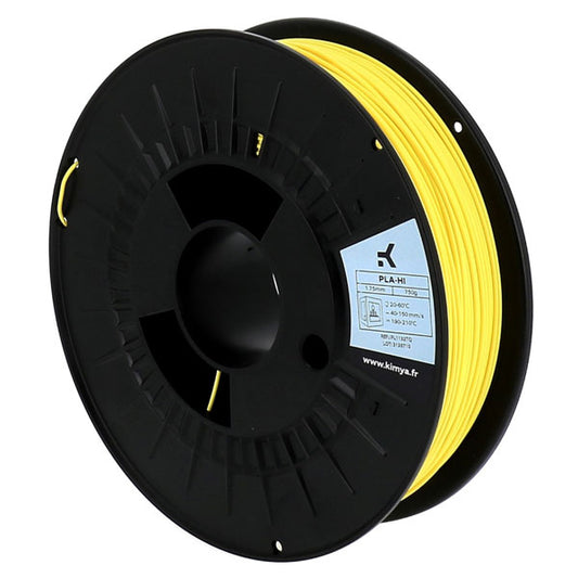 Kimya High Impact PLA - 1.75mm - Yellow - 750g Spool
