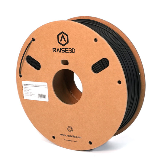 Raise3D Premium PLA Filament - 1.75mm - Black - 1kg spool