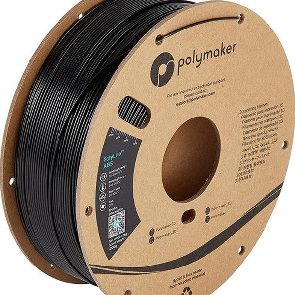 ABS Filament - 1.75mm - Black - 1kg Spool