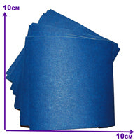 50x Bulk Pack Blue Tape Precut Sheet (10x10cm) - Replicator 5th Gen Mini