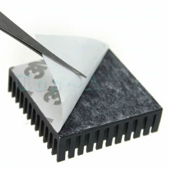 40 x 40mm Heat Sink Pair, with adhesive tape