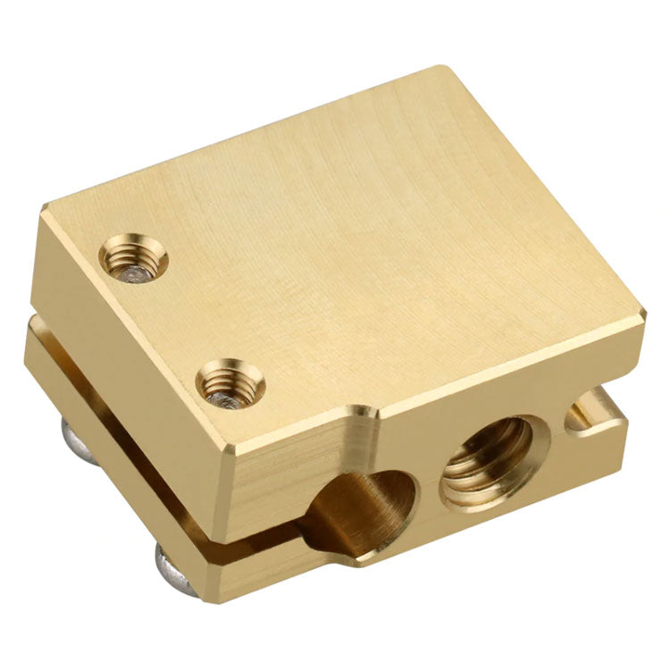 Heater Block for Volcano Hotends - Brass
